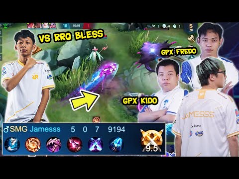 SELENA JAMES X GPX VS RRQ BLESS + TOP GLOBAL