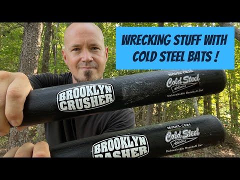 Cold Steel Baseball Bats: The Brooklyn Crusher & The Brooklyn Basher