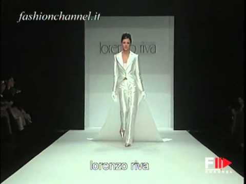 "Lorenzo Riva" Autumn Winter 2003 2004 Bridalwear Paris & Rome by FashionChannel