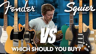 Video thumbnail for Fender Vs Squier! Which Should YOU Buy? | 40th Anniversary Vintage Edition by GAK