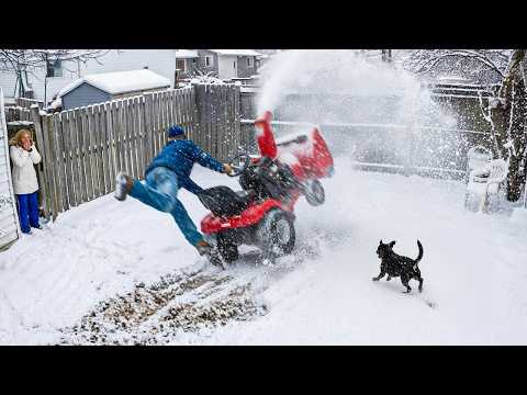 Winter's Worst Moments | Epic Snow Fails