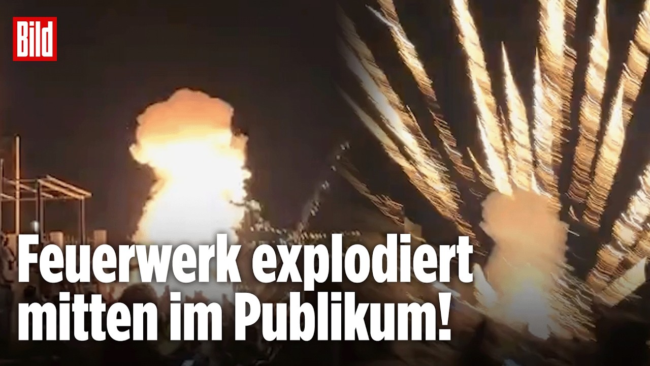ALTEA: 27 Verletzte nach Feuerwerks-Explosion im Publikum!
