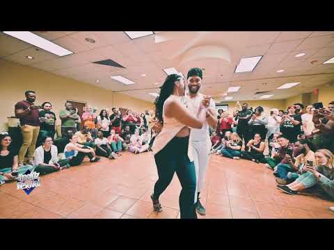 Phillyp Chanlatte & Charlayne kizomba demo at One Kiz Festival in Dallas Texas 2023