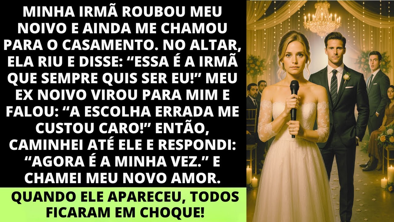 Minha Irmã Roubou Meu Marido... Então Levei Meu Novo Marido Para O Casamento Dela.