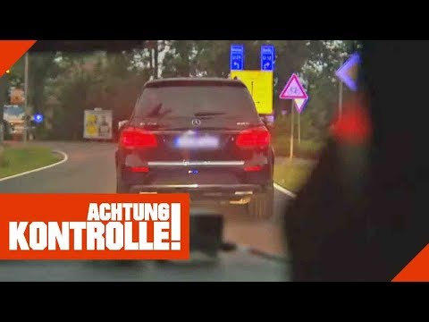 Wilde Verfolgungsjagd! Geklauter Mercedes will Polizei abhängen! 1/2 | Achtung Kontrolle