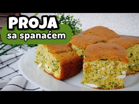 Soft & Fluffy Spinach Cornbread