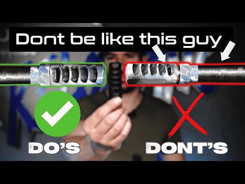 Installing A Muzzle Brake Done Right