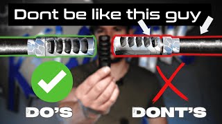 Installing A Muzzle Brake Done Right