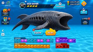 Download lagu Hungry Shark Evolution - New Sea Eater Shark Coming Soon Update - All 40 Sharks Unlocked mp3