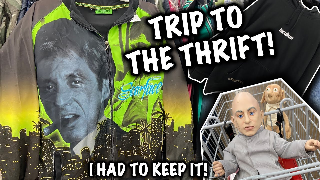 I HAD TO KEEP IT! Trip To The Thrift