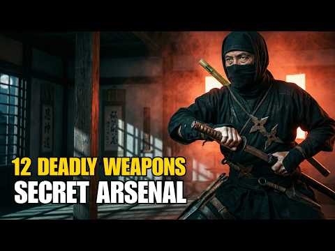 12 Secret Ninja Weapons That Terrified Samurai | Japan's Untold Stories