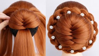 Latest Easy Bun Hairstyles for Wedding & Party | Elegant Updo for Women