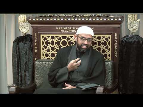 How to improve our concentration in salaat - Sheikh Jaffer H. Jaffer - 13th Jumada al-Awwal 1443