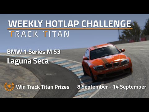 Track Titan Community Race #12 - BMW 1M @ Laguna Seca