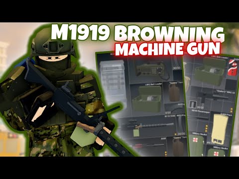 M1919 MACHINE GUN IS BETTER THAN I THOUGHTT!!! - Apocalypse Rising 2 (ROBLOX)