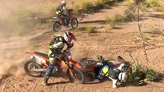 Enduro Maroc 2025 jour 6 part 1 #roadtrip #4K #morocco #crash