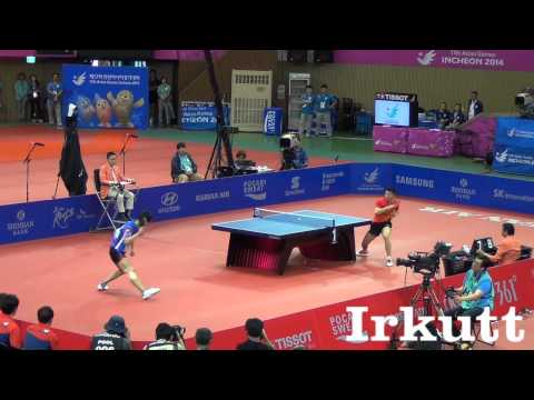 Ma Long - Joo Se Hyuk. 2014 Asian Games. Men's Team Final.