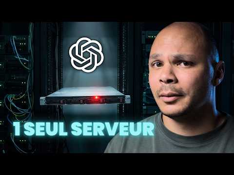Comment ChatGPT tourne sur UN SEUL serveur de base de données ??