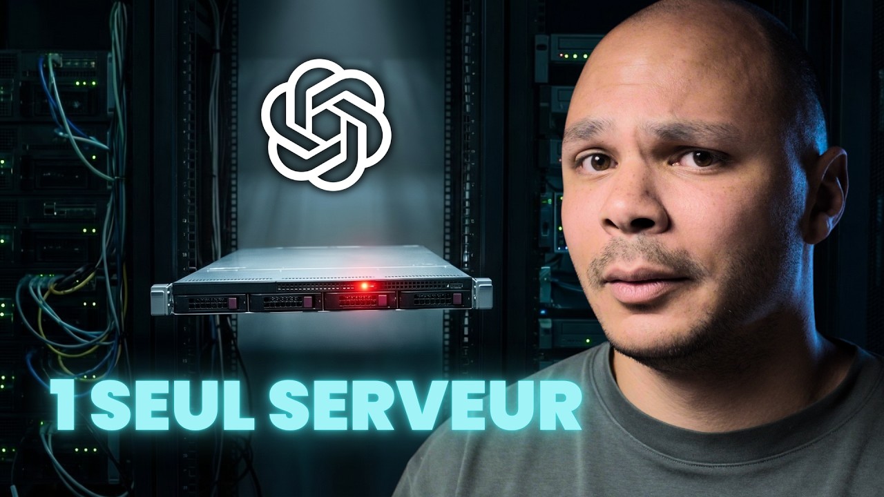 Comment ChatGPT tourne sur UN SEUL serveur de base de données ??