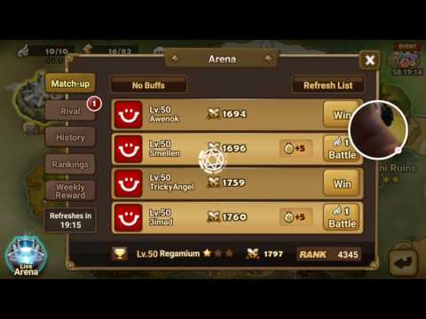 Summoners war arena teshar tiana