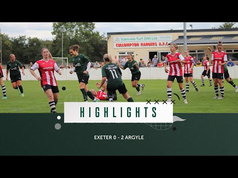 Highlights | Exeter 0 - 2 Argyle