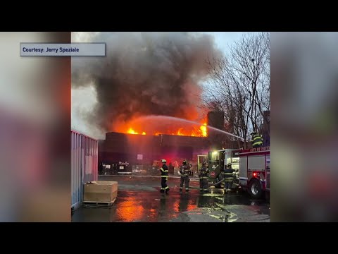 NJ Paterson Pickle Factory Fire Under Investigation