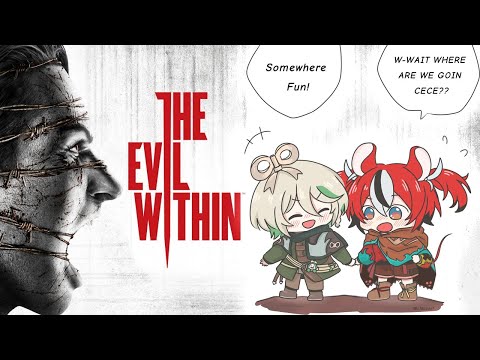 【THE EVIL WITHIN】Forcing @HakosBaelz to play scary game with me