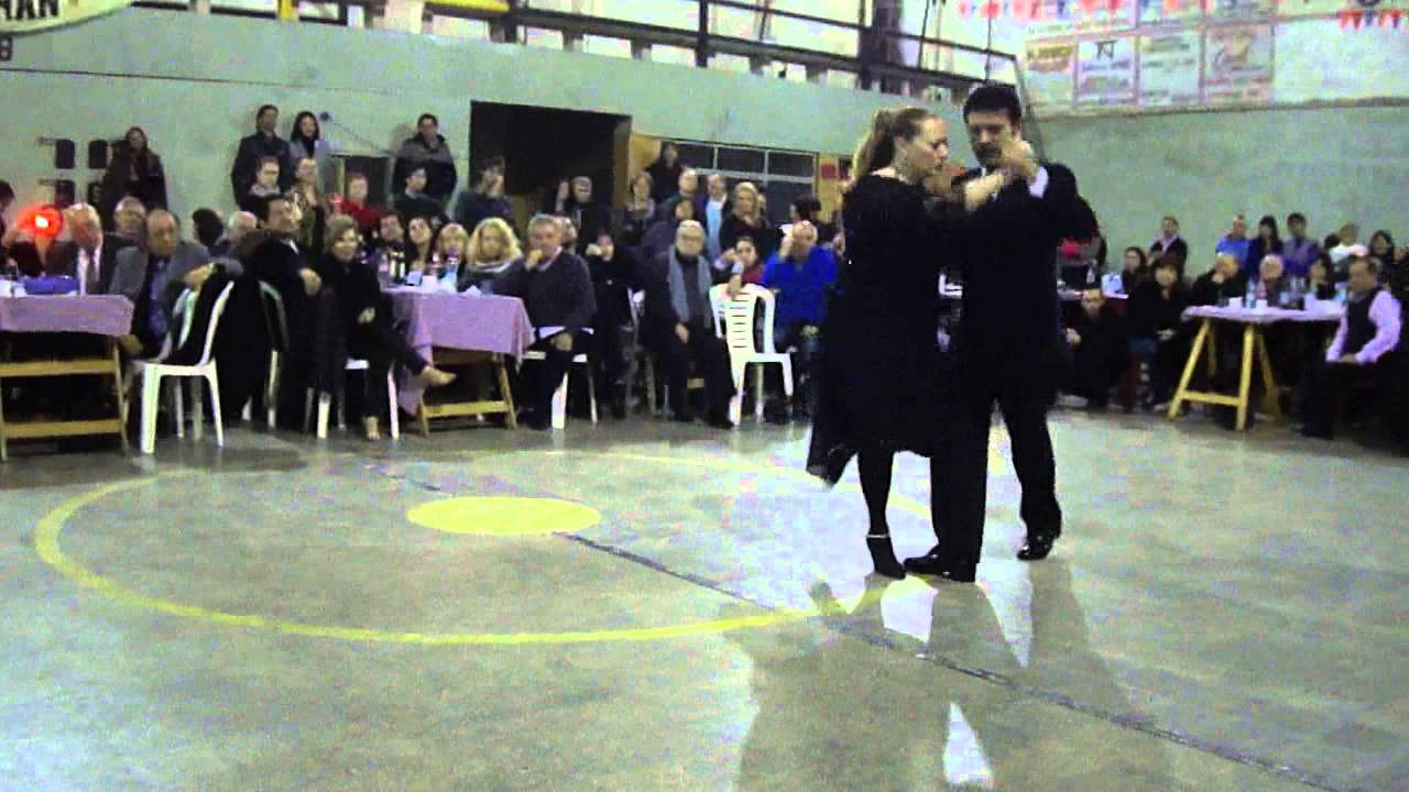 Maria y Carlos Rivarola, en el Moran 2/4