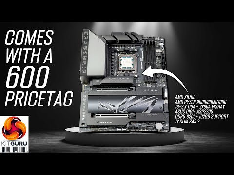 Asus ROG Crosshair X870E Hero - c'est magnifique