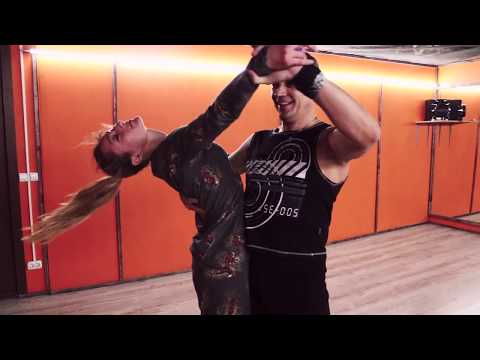 Anna Steklova & Nikolay Tetyukov Lambazouk demo, 2017.12.