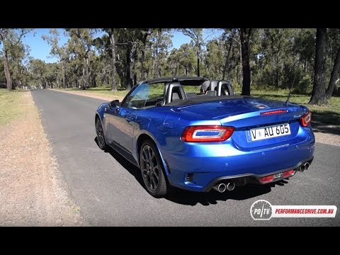 2017 Abarth 124 Spider 0-100km/h & engine sound