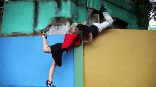 Tango Trip: Contemporary Tango piece - interaction with Visuals by Ezequiel Sanucci & Lydia Müller