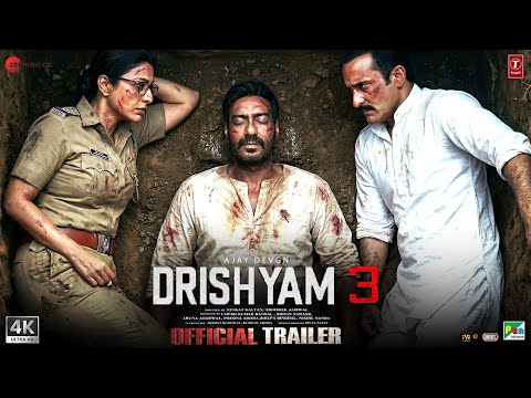 DRISHYAM 3 - Official Trailer | Ajay Devgn | Tabu | Akshaye Khanna | New Movie Trailer 2026