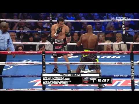 Timothy Bradley vs. Juan Manuel Marquez