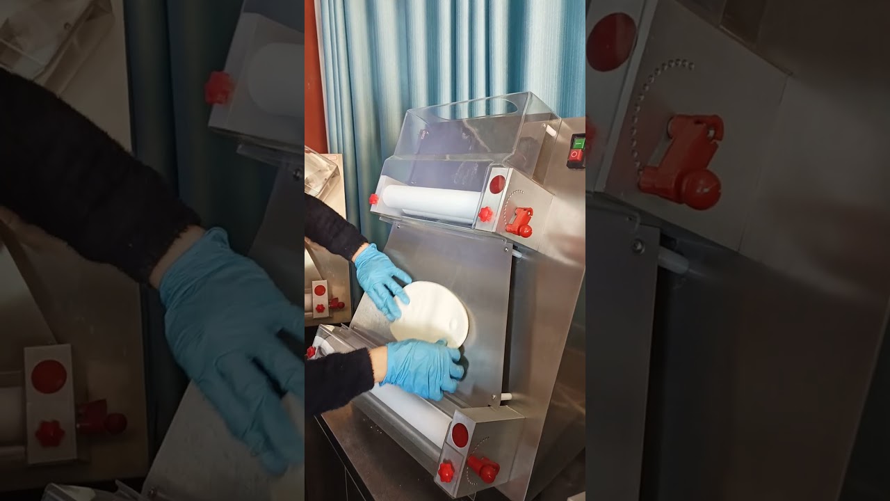 pizza roller DR-2V dough roller dough sheeter bakery making pizza electronic  automatic equipment