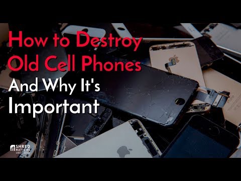 YouTube video about Cell Phone Disposal: What To Do With Old, Broken cell phones