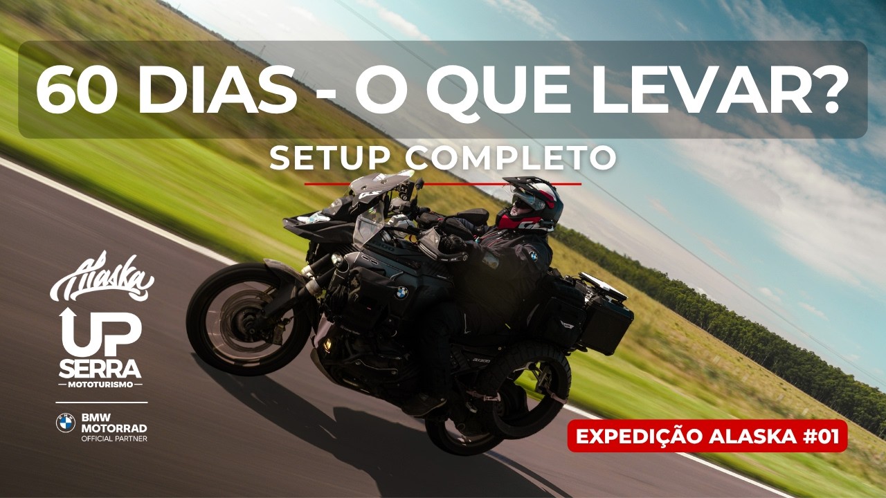 O que levar numa moto rumo ao Alasca