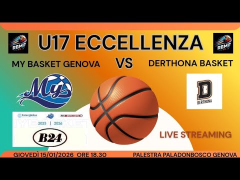 U17 Ecc.  2k25/26  My Basket Genova - Derthona Basket