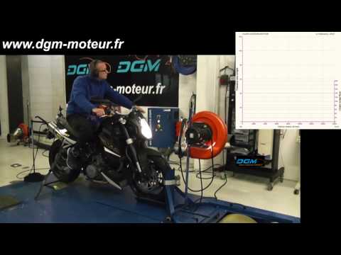 Passage au banc KTM 990 Superduke - DGM Dijon.mp4