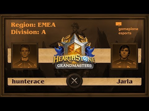 [RU] hunterace vs Jarla | Неделя 5 День 3 | 2020 Grandmasters Season 1 (17 мая 2020)