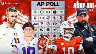 College Football Top 25 AP Preseason Poll: Why the SEC received ZERO first place votes