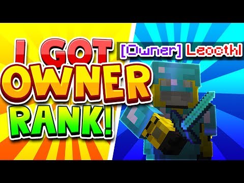 I *Hacked* OWNER RANK! Minecraft Skyblock - Skybattles Ep1