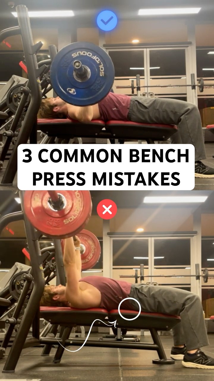How To Bench Press: 3 Common Mistakes