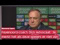 Feyenoord-coach Advocaat: 'Als Kuyt dat zegt, ben ik blij dat hij maar heel kort bij ons is geweest'
