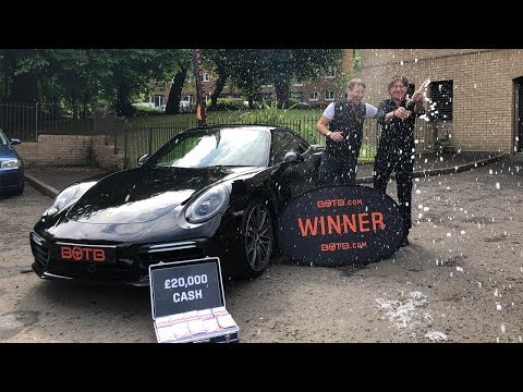 Winner! Week 23 2018 - Gary Hely - Porsche 911 Turbo Convertible & £20,000 Cash