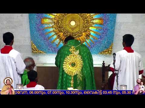 09-02-2026  MONDAY  6.am &7.am Holy Mass  St Joseph & St JUDE Church Thevara