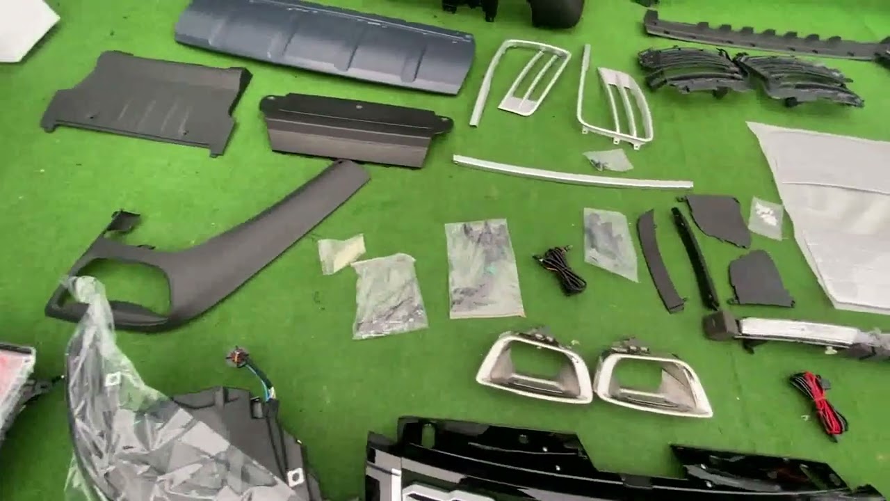 Range Rover IV L405 2013-2021 гг. Комплект рестайлинга в SVA 2018+ (с фарами) Video 1