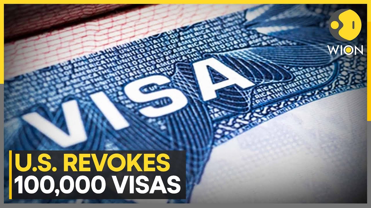 US Revokes Over 100,000 Visas as Trump Tightens Immigration Crackdown | WION News