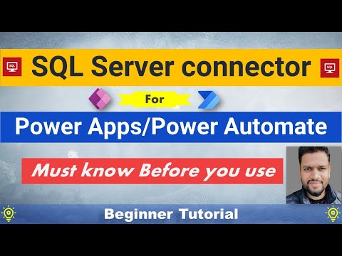 Microsoft SQL Connector for Power Apps and Power Automate #PowerApps # ...