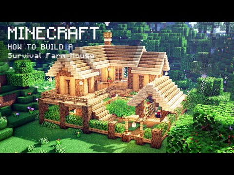 SheepGG - Minecraft: How To Build a Survival Farm House